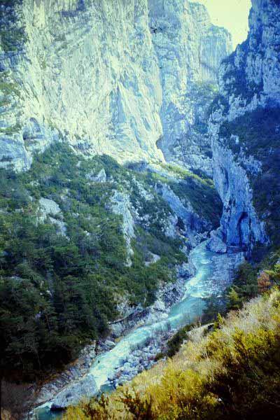 Auf dem Sentier Martel durch die Verdonschlucht